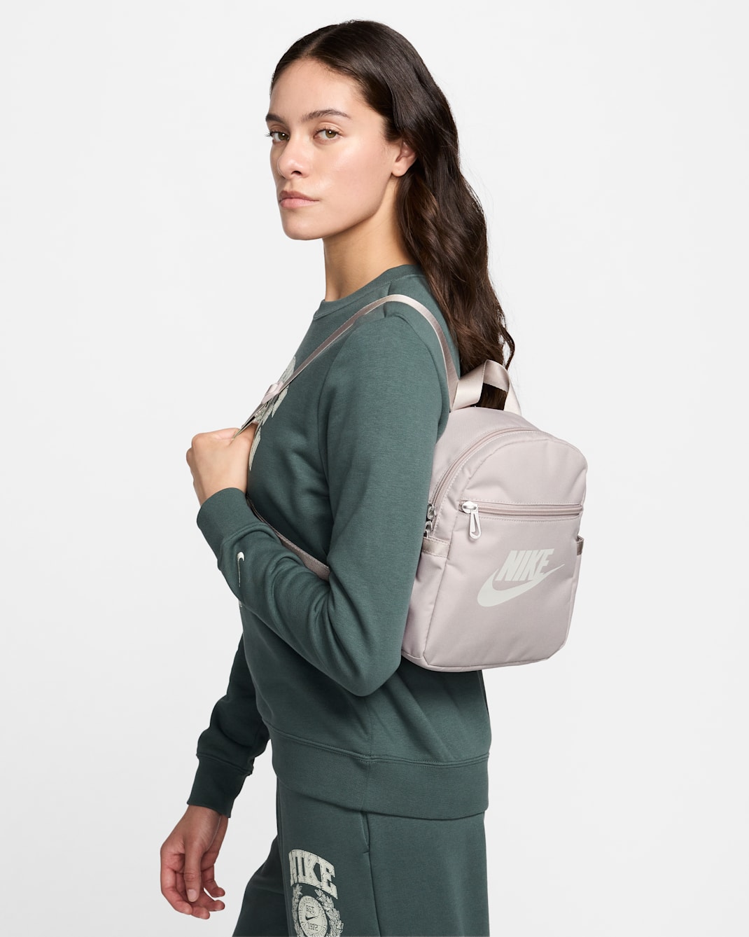 Nike Sportswear Futura 365 Women's Mini Backpack (6L) - Platinum Violet/Platinum Violet/Summit White