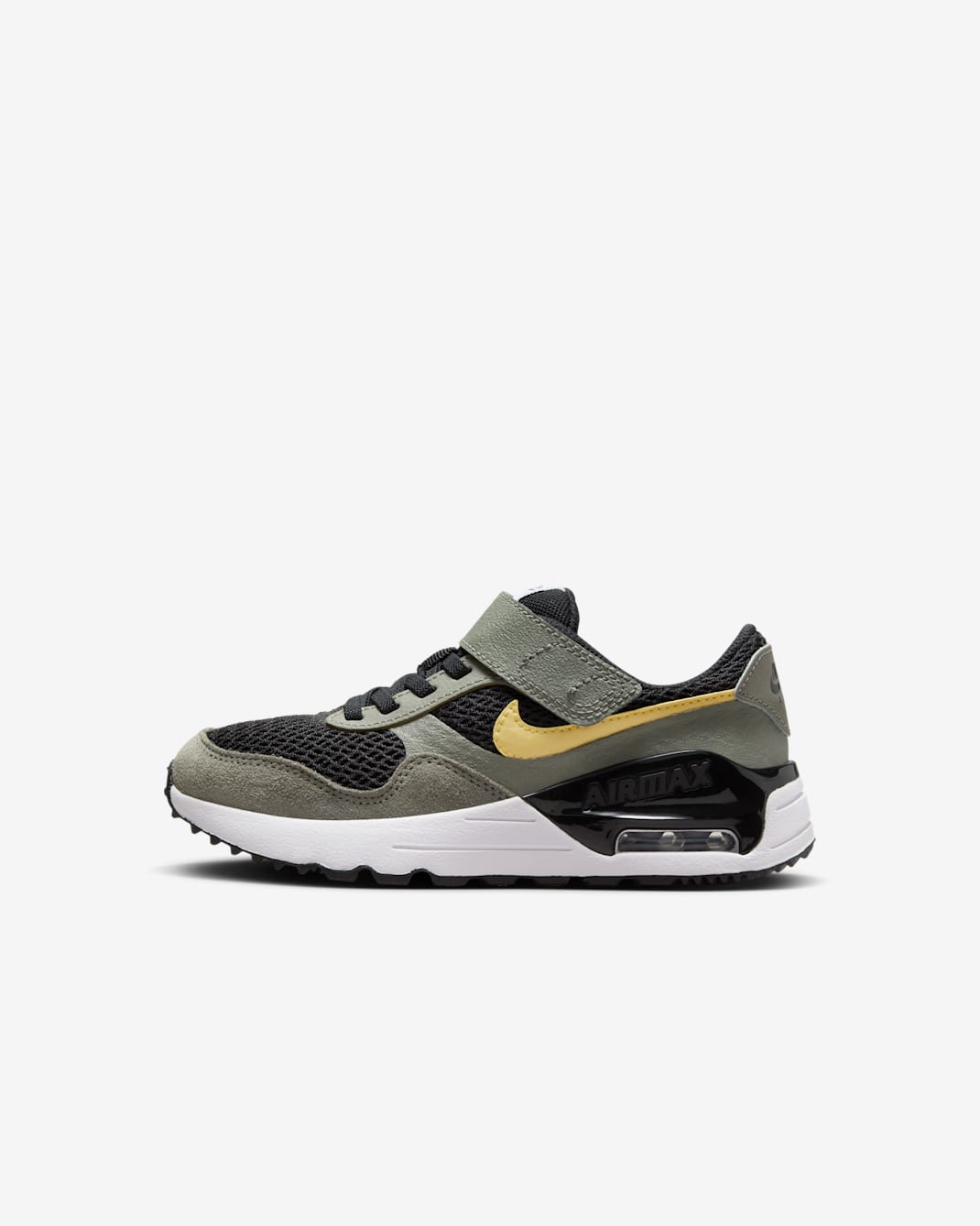 Nike Air Max SYSTM Younger Kids' Shoes - Black/Dark Stucco/Black/Saturn Gold