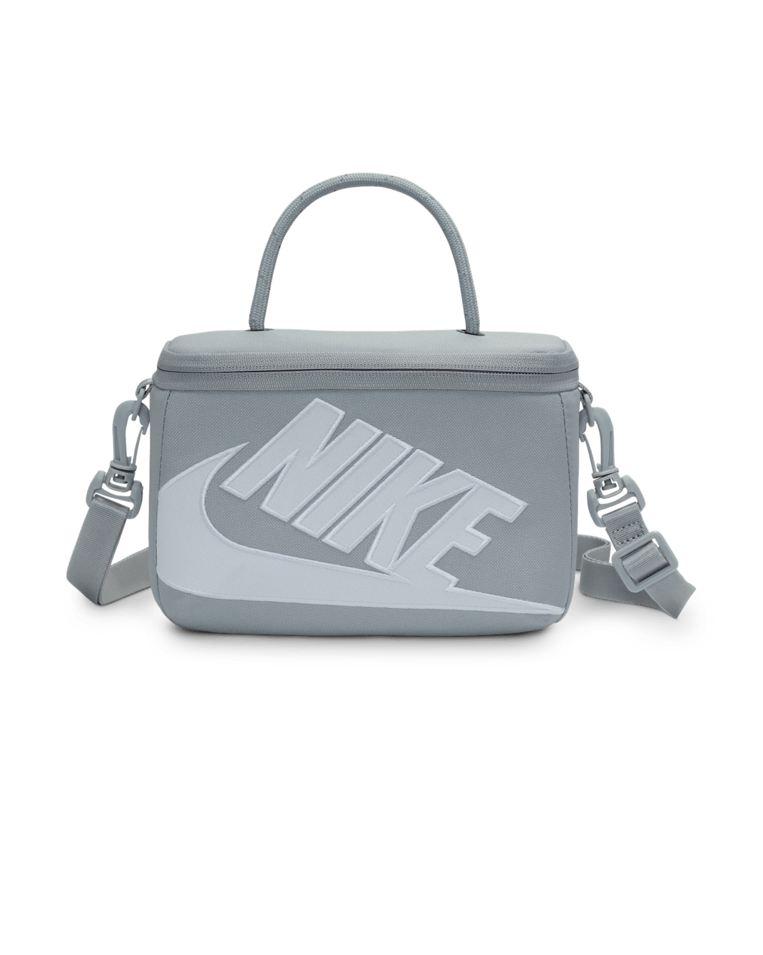 Nike 迷你鞋盒斜背包 (3 公升) - Wolf Grey/Wolf Grey/白色