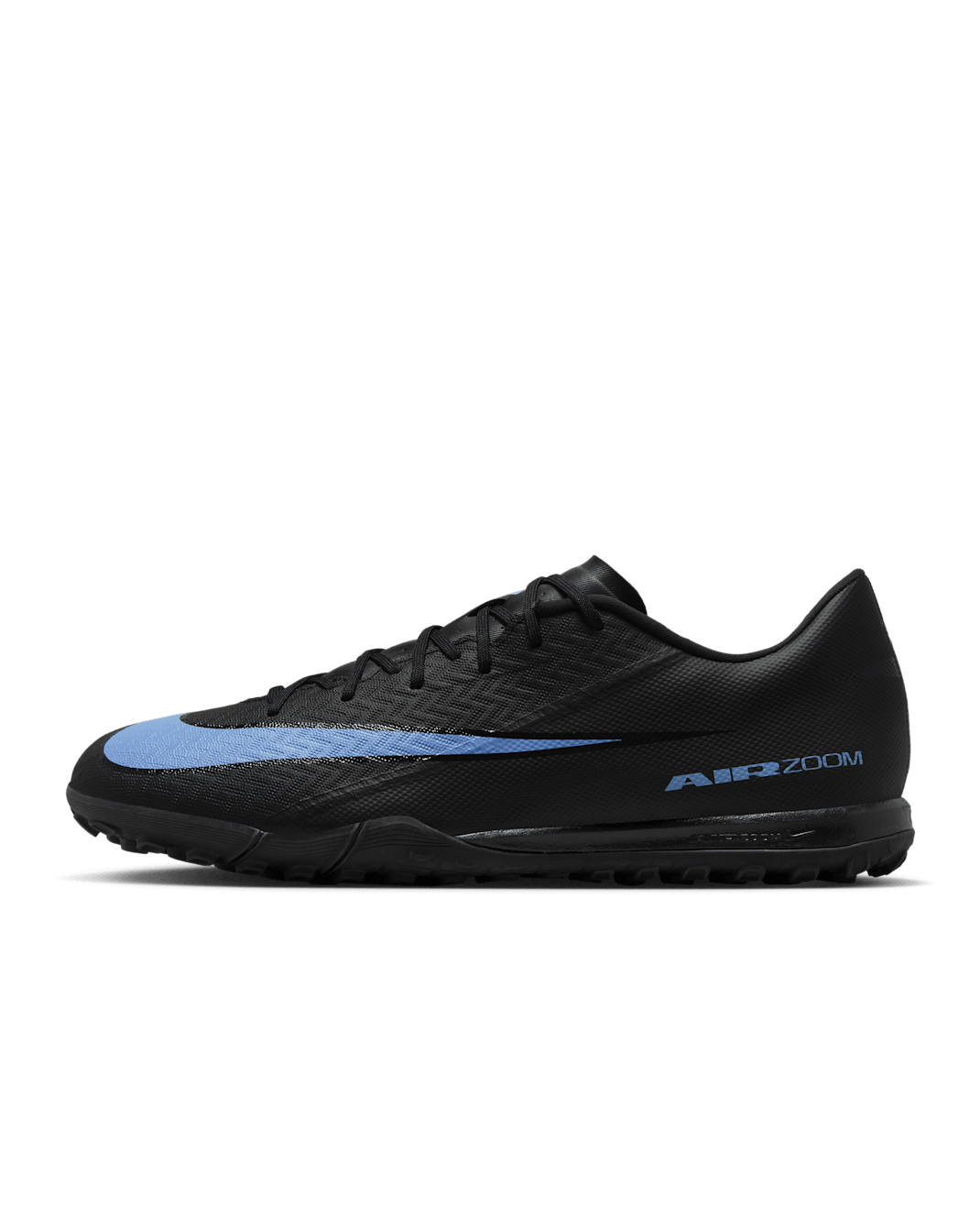 Nike Mercurial Vapor 16 Academy Turf Low-Top Football Shoes - Black/Ice Blue