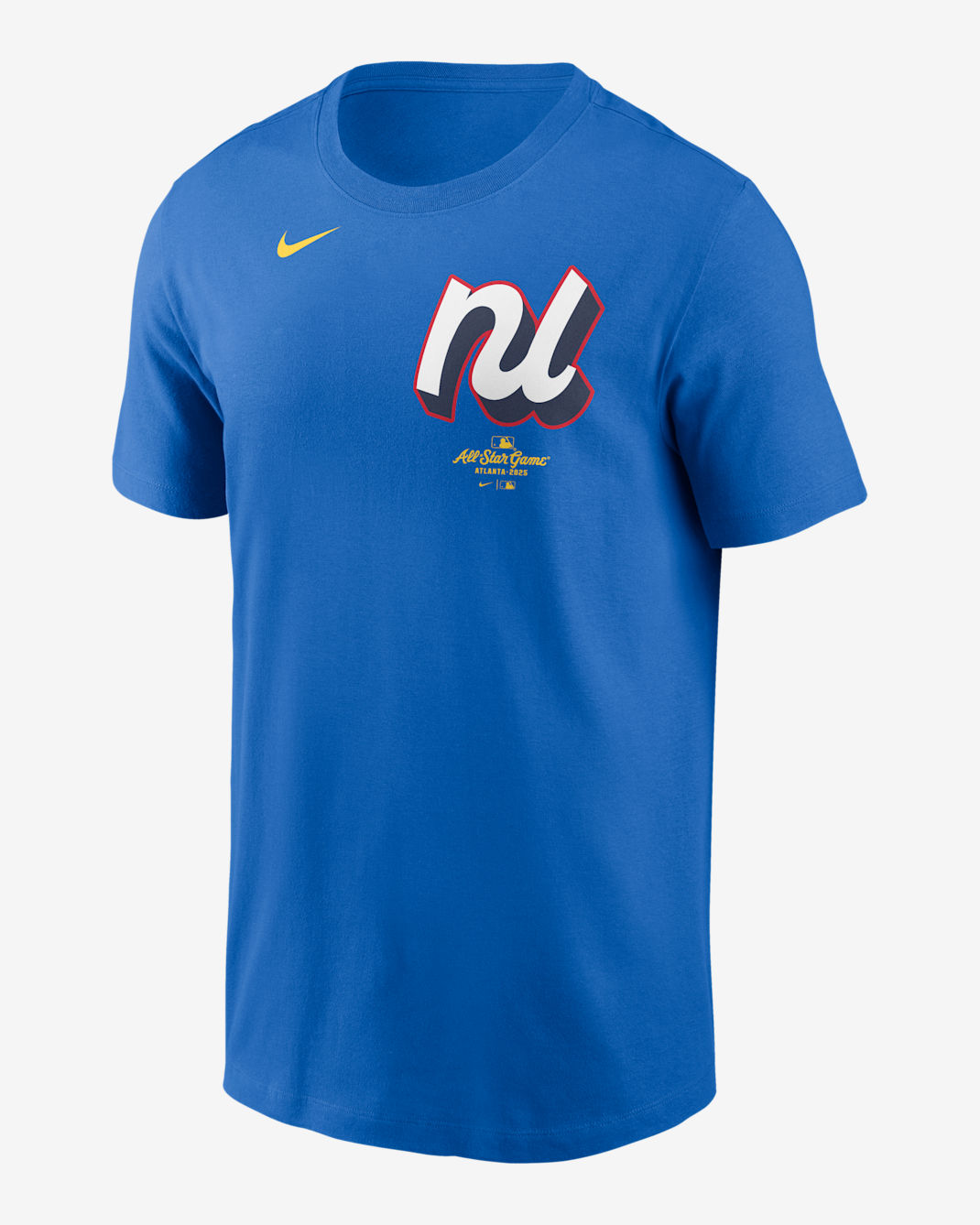 Playera Nike de la MLB para hombre Francisco Lindor National League 2025 All-Star Game - Royal