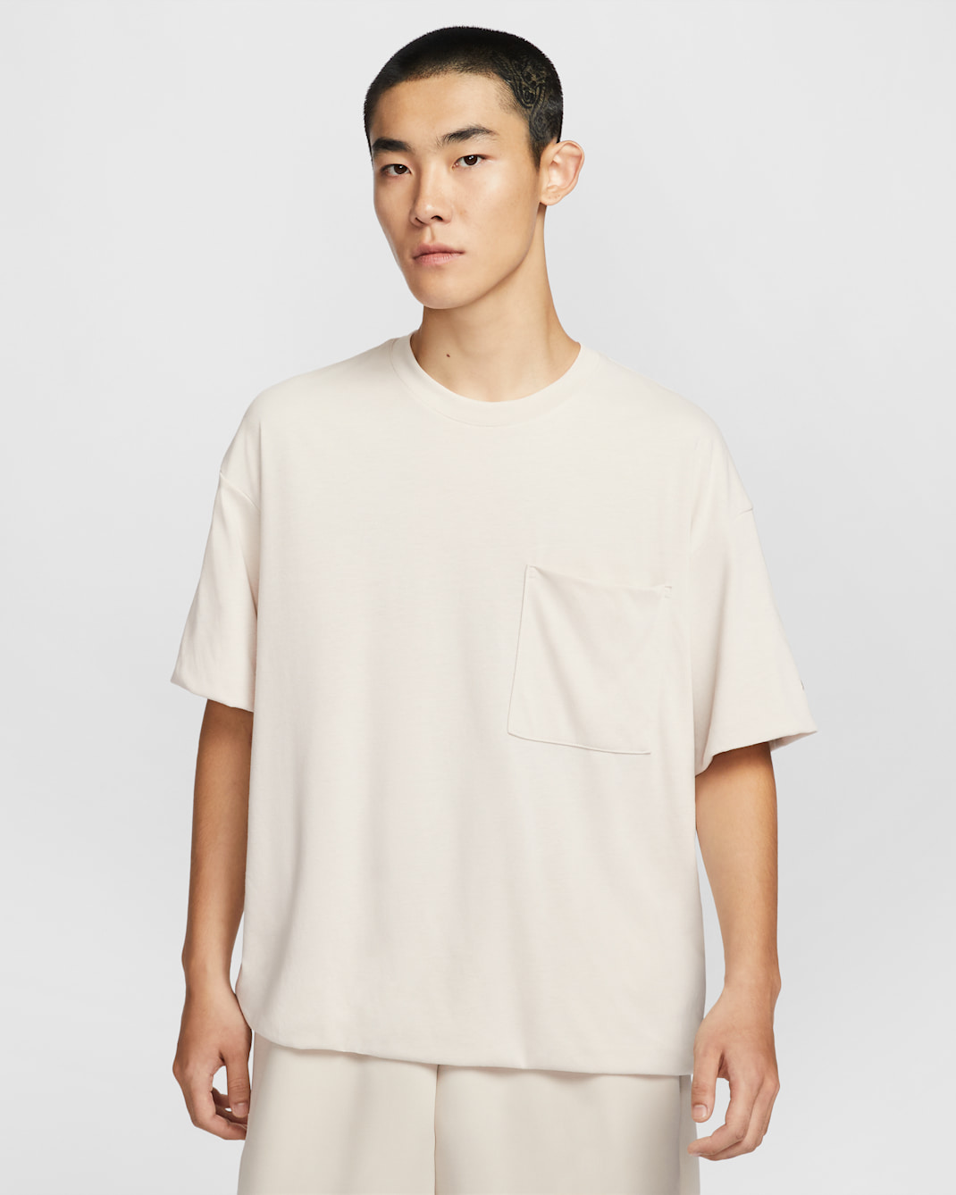 Nike Tech Men's Dri-FIT ADV Anti-Odour Short-Sleeve Top - Light Orewood Brown/Light Orewood Brown