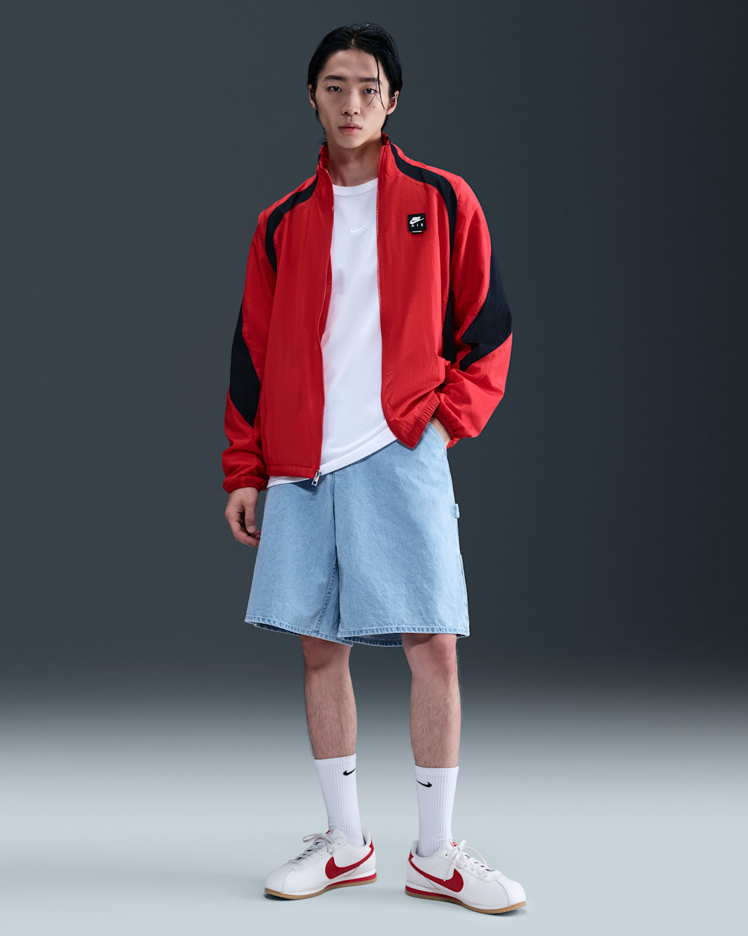 ナイキ メンズ デニム ショートパンツ - アッシェンスレート