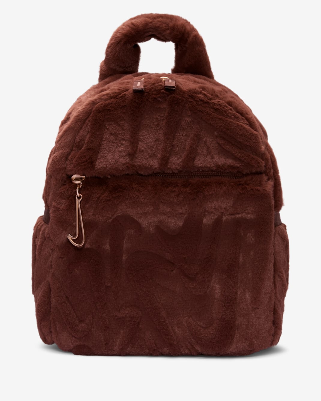 Minimochila de piel sintética (6 L) Nike Sportswear Futura - Marrón fauna/Marrón fauna/Marrón fauna