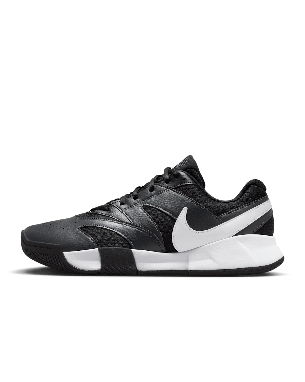 NikeCourt Lite 4 Men's Tennis Shoes - Black/Anthracite/White