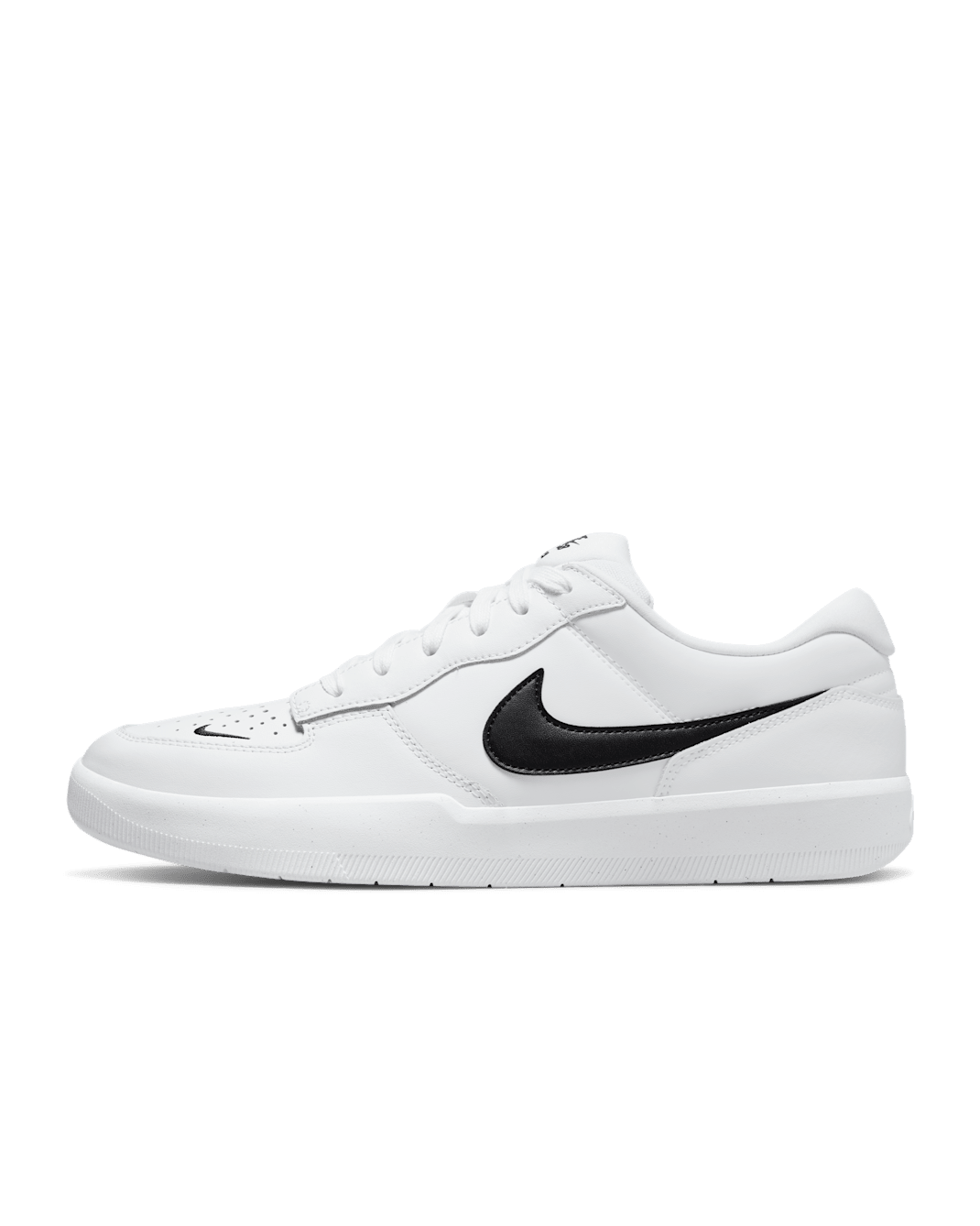 Nike SB Force 58 Premium Skate Shoe - White/White/White/Black