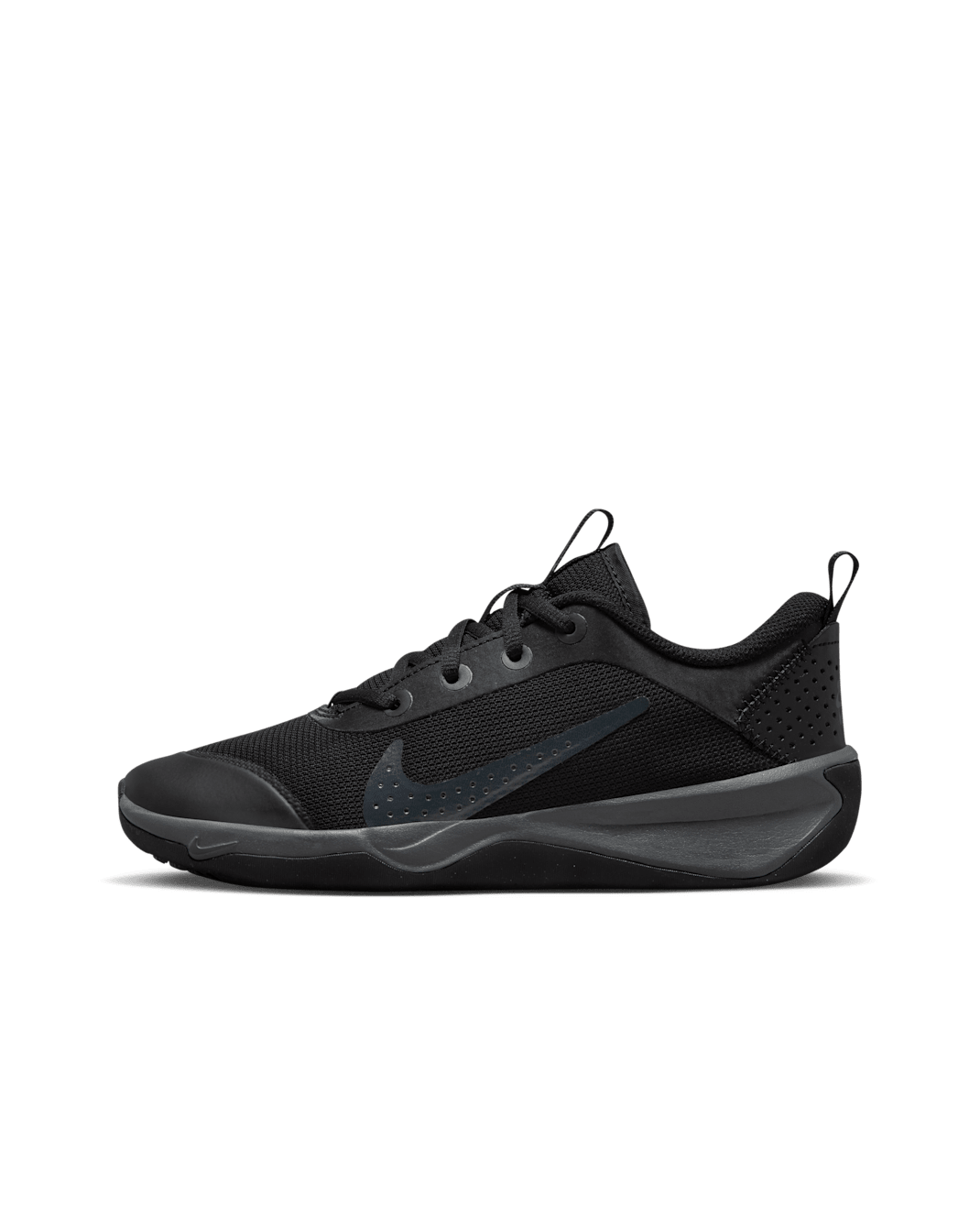 Nike Omni Multi-Court Big Kids' Indoor Court Shoes - Black/Anthracite
