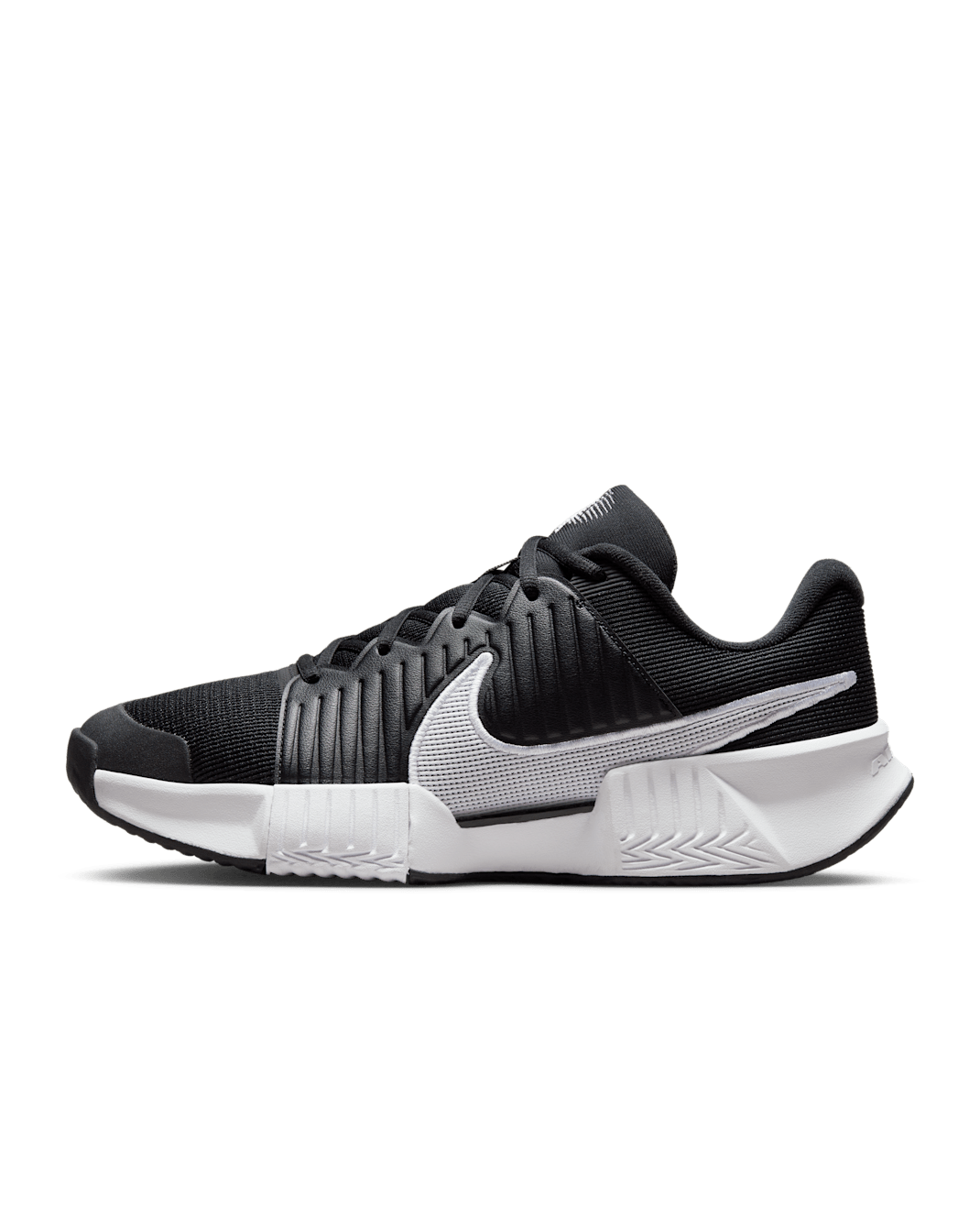 Nike Zoom GP Challenge Pro Men's Clay Court Tennis Shoes - Black/Black/White