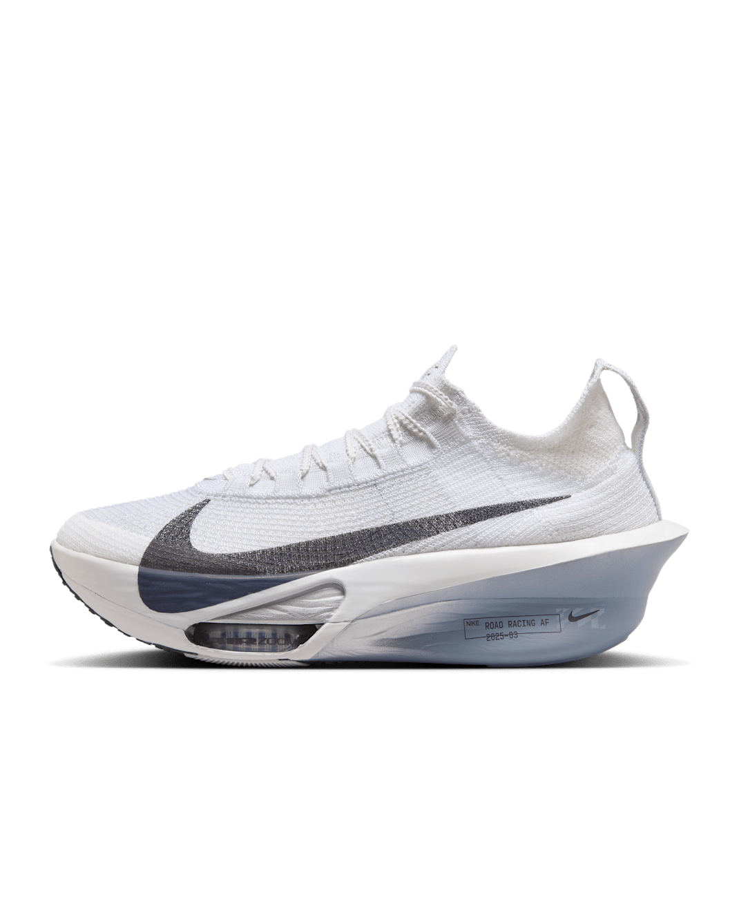 Nike Alphafly 3 Men's Road Racing Shoes - White/Pure Platinum/Obsidian Mist/Gridiron