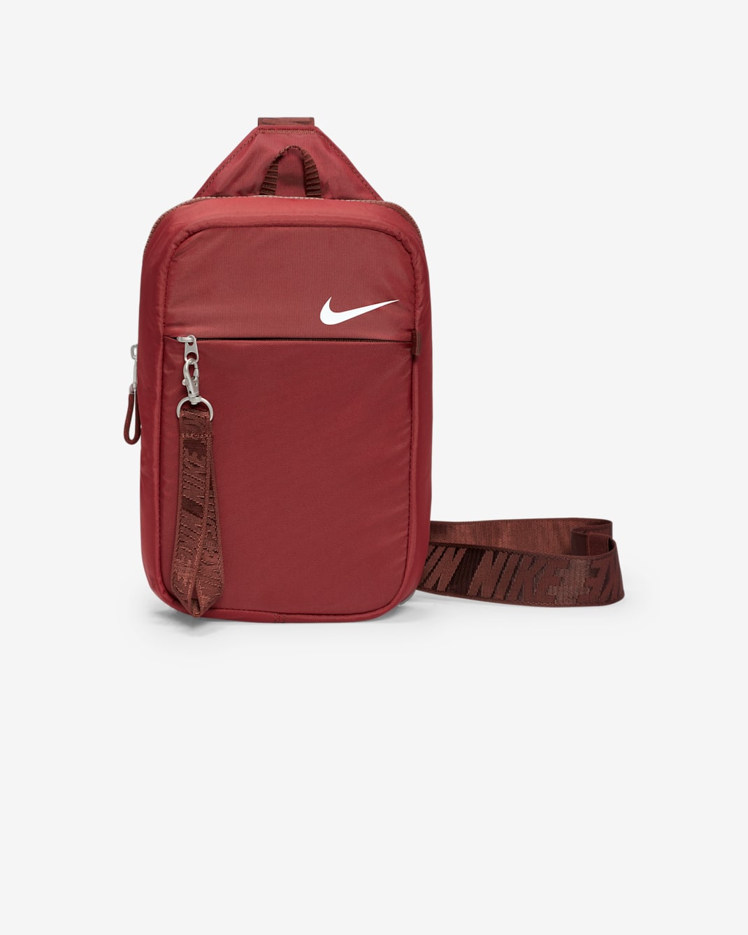 Nike Sportswear Essentials Cross-Body Bag (5L) - Bronze Eclipse/Gym Red/White
