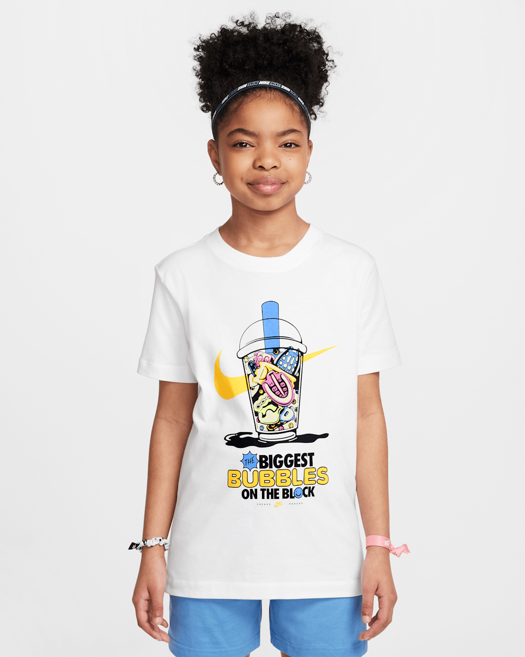 Nike Sportswear Big Kids' T-Shirt - White