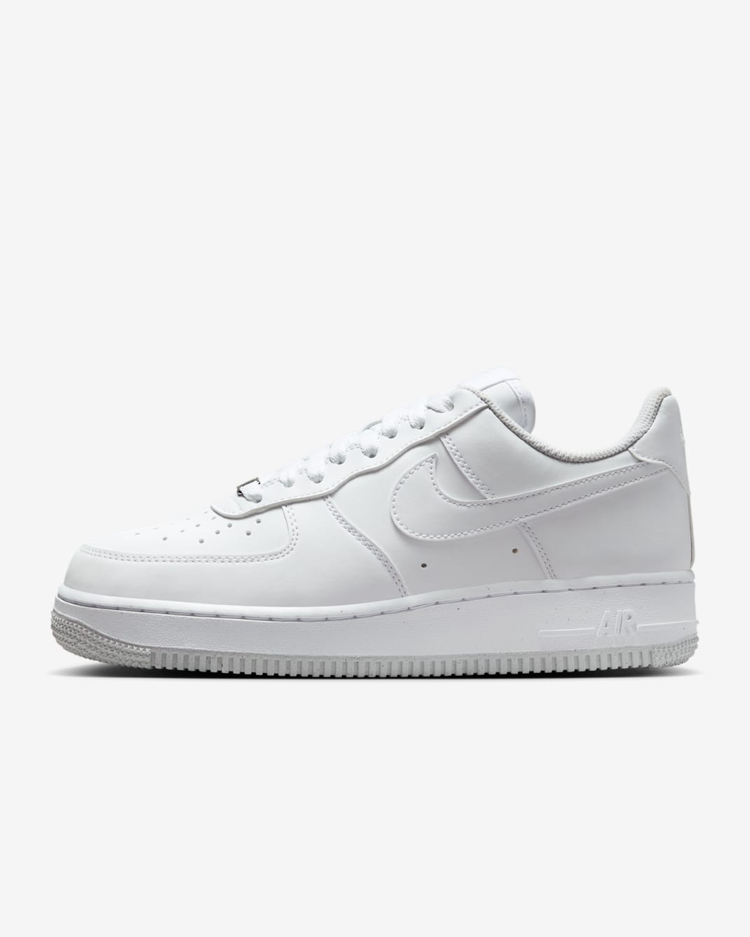 Chaussures Nike Air Force 1 '07 Next Nature pour Femme - Blanc/Blanc/Metallic Silver/Blanc