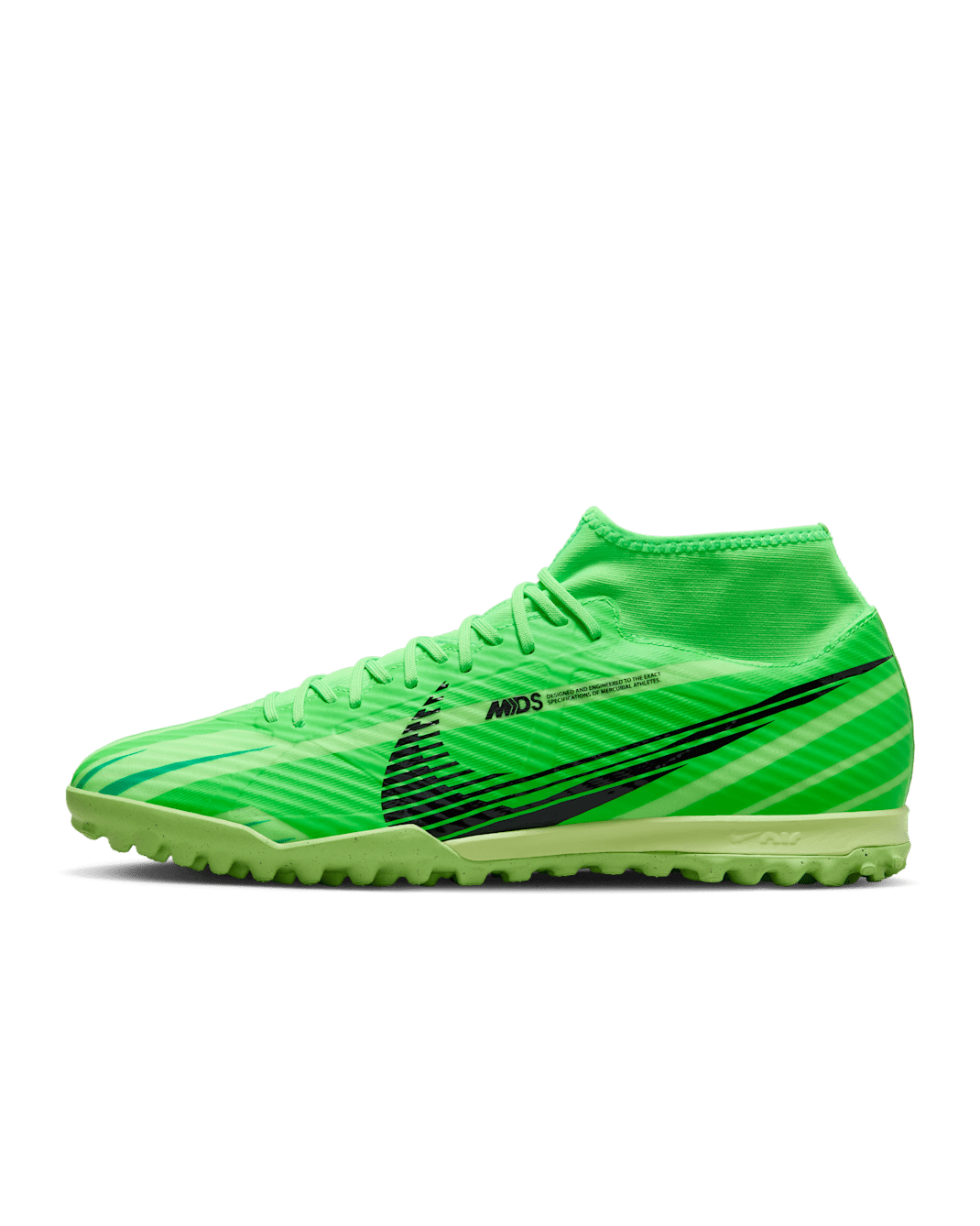 Nike Superfly 9 Academy Mercurial Dream Speed TF High-Top Football Shoes - Green Strike/Stadium Green/Black