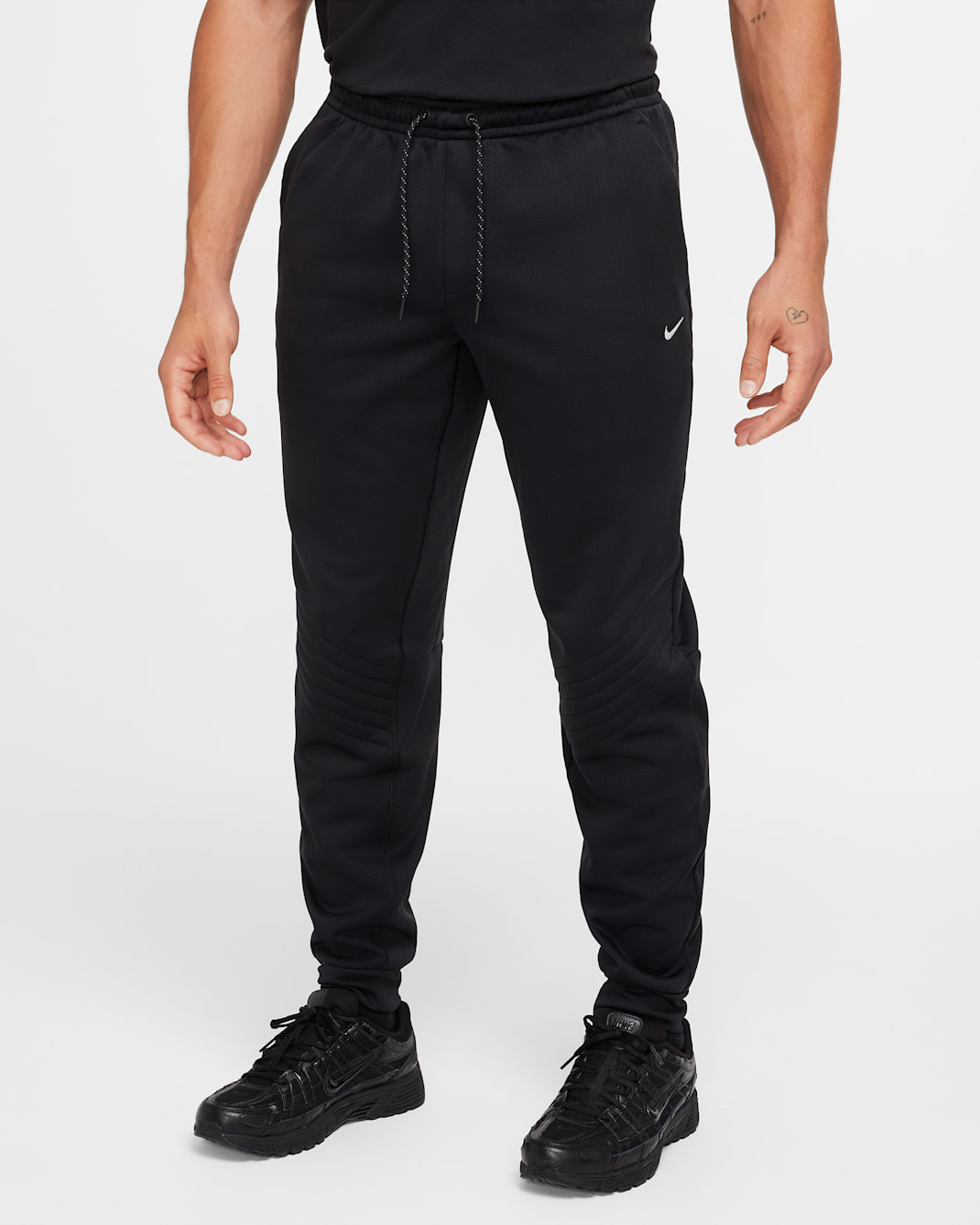 Joggers de fitness Therma-FIT repelentes al agua acondicionados para el invierno para hombre Nike Therma Sphere - Negro/Gris azulado/Antracita