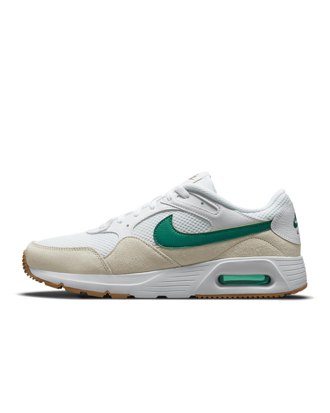 Chaussure Nike Air Max SC pour homme - Blanc/Summit White/Gum Light Brown/Green Noise