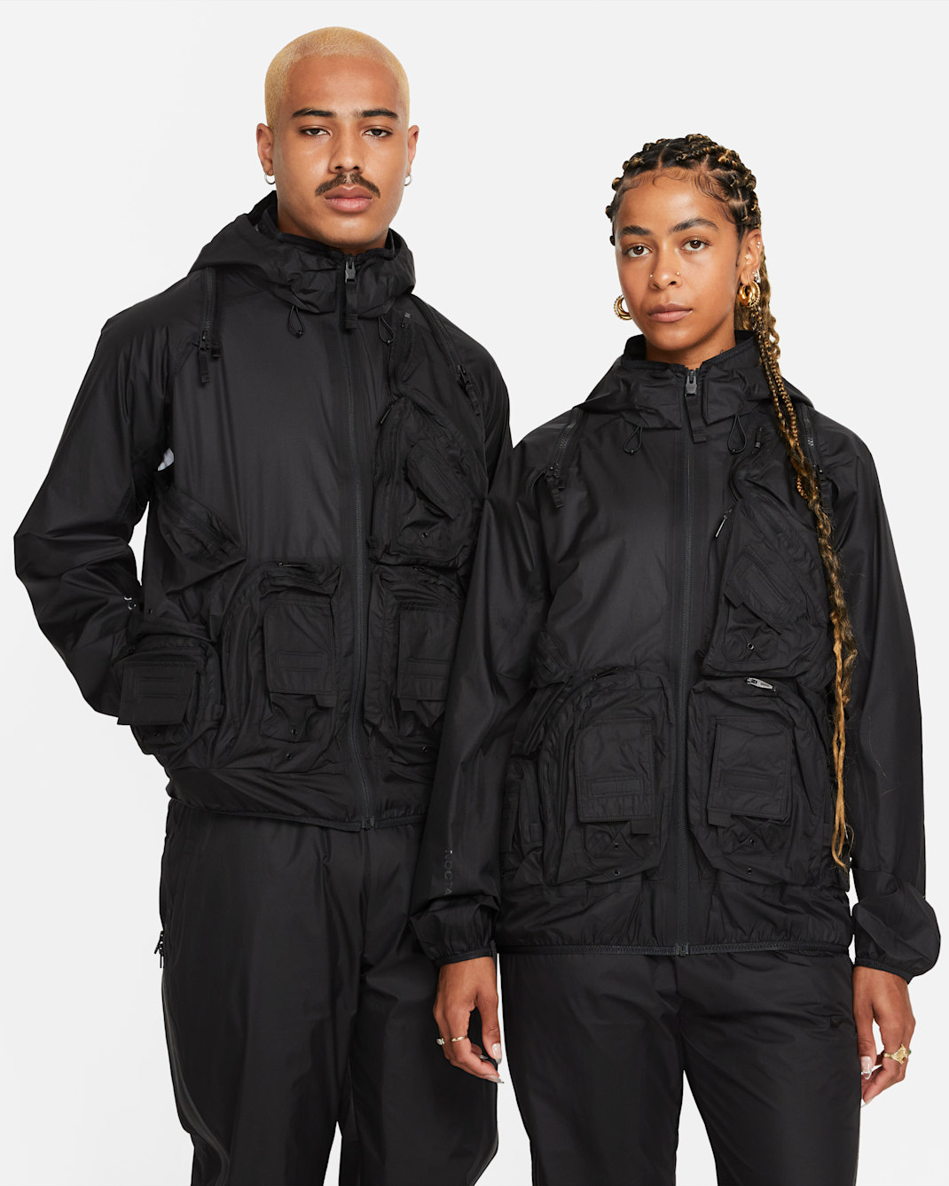 NOCTA Men's Track Jacket - Black/Black/Anthracite