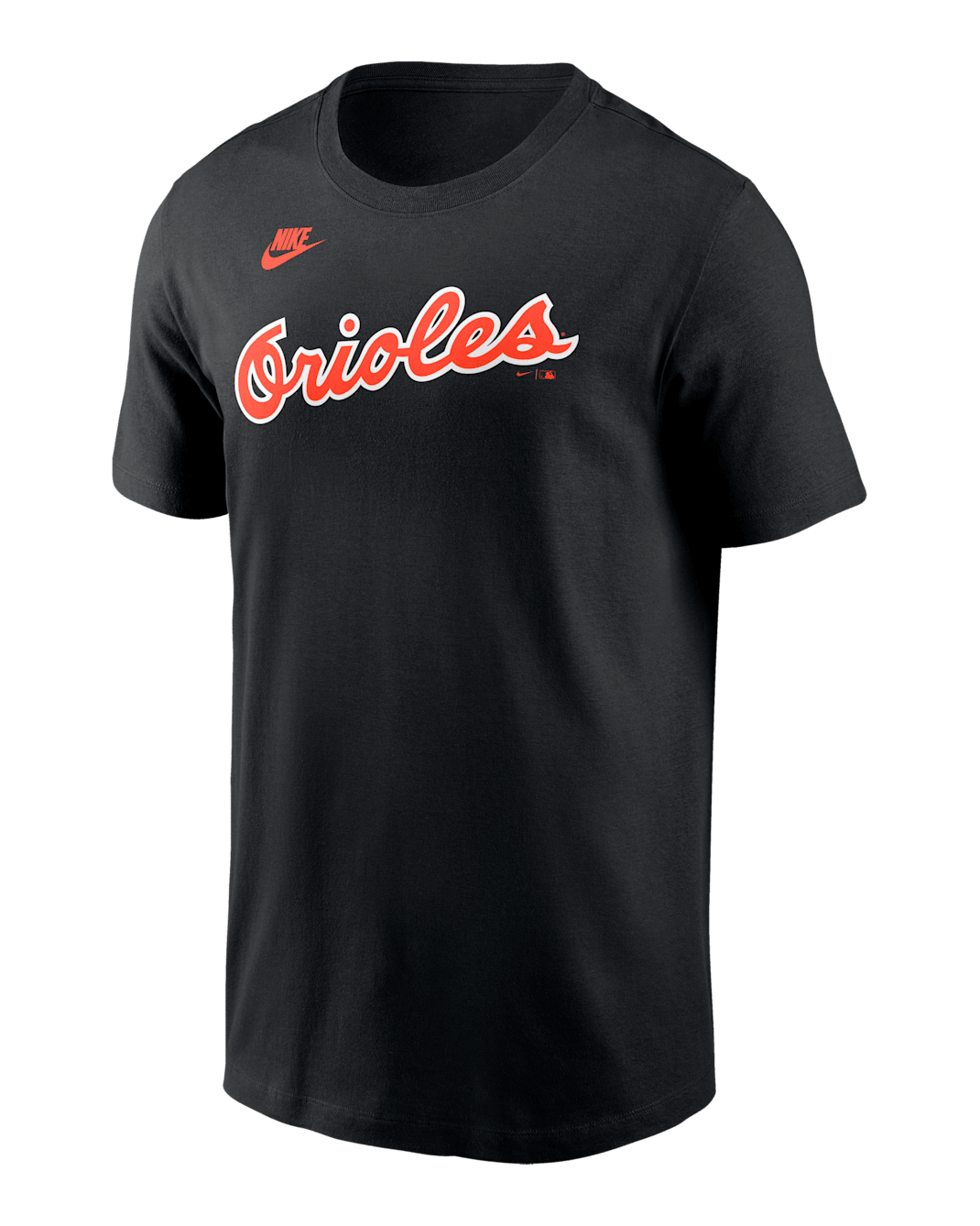 Playera Nike de la MLB para hombre Cal Ripken Jr. Baltimore Orioles Cooperstown Fuse - Negro