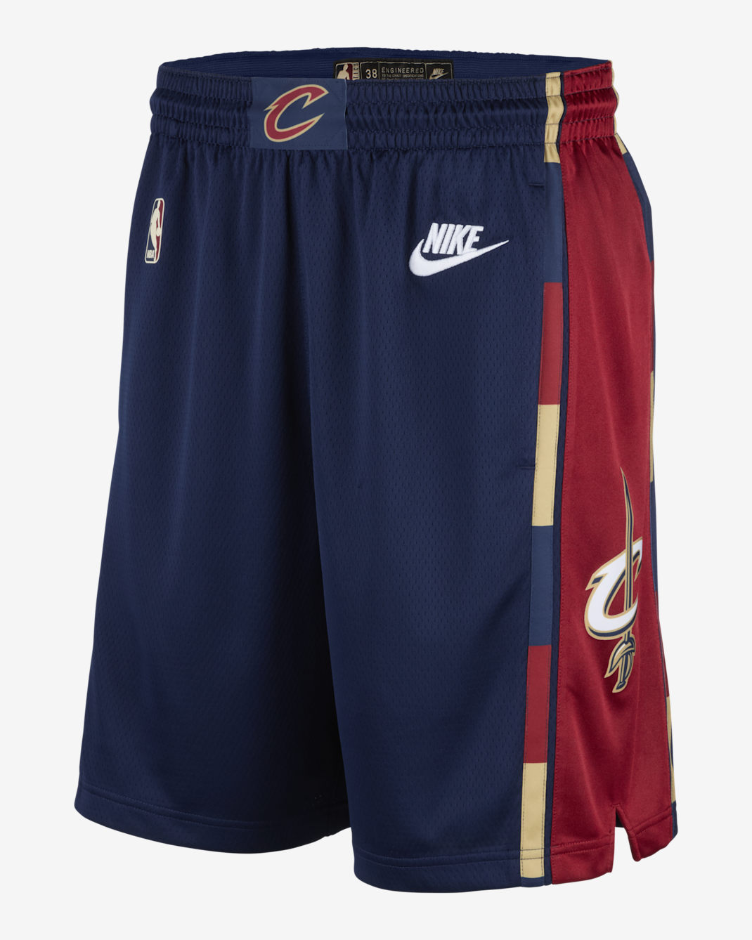 Cleveland Cavaliers Swingman 2025/26 Hardwood Classics Men's Nike Dri-FIT NBA Shorts - College Navy/White