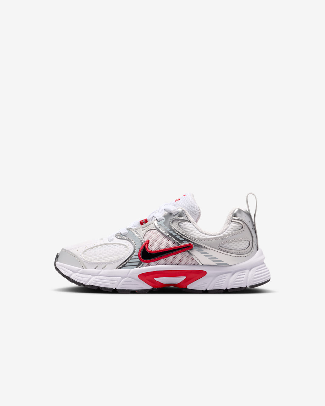 Nike V5 RNR Little Kids' Shoes - White/Gym Red/Vast Grey/Black