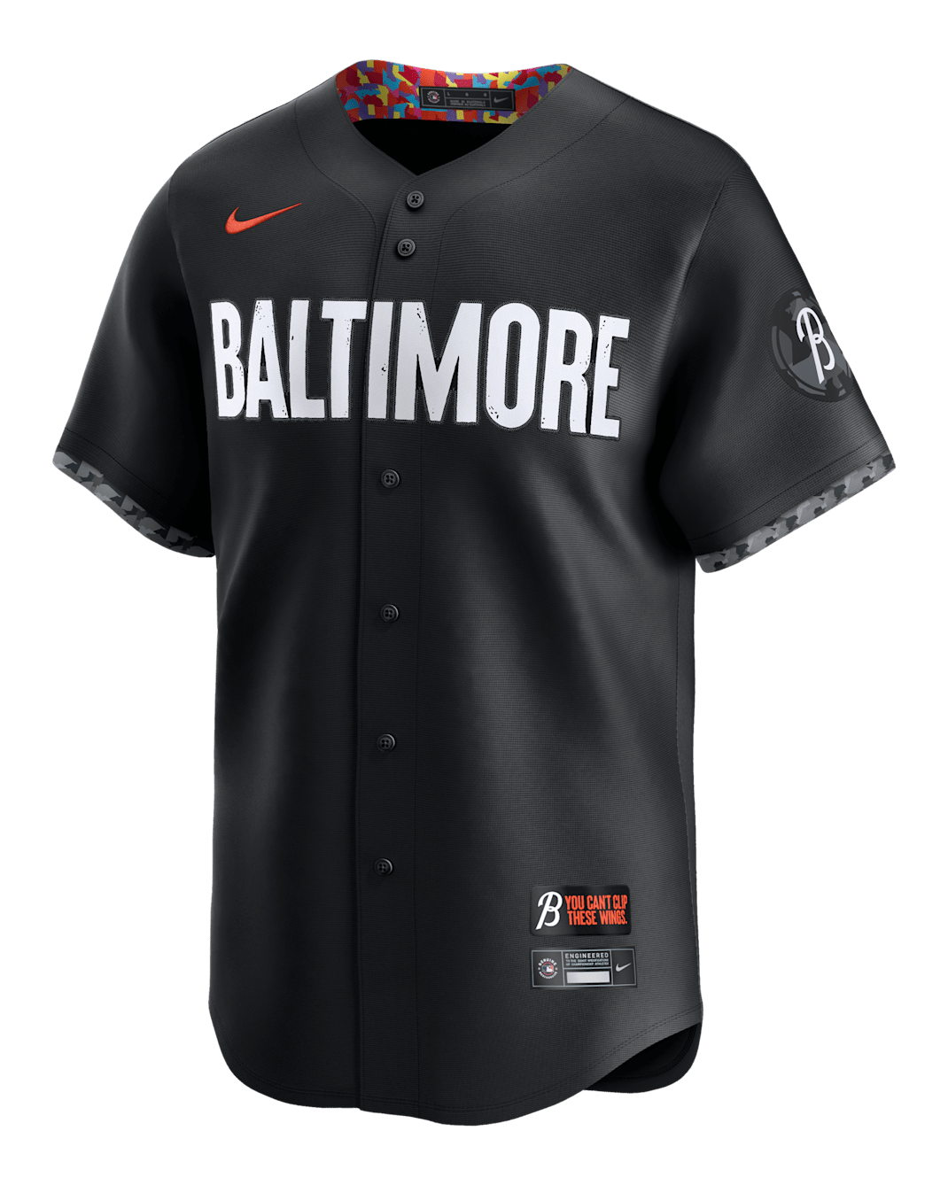 Jersey Nike Dri-FIT ADV de la MLB Limited para hombre Cal Ripken Jr. Orioles de Baltimore City Connect - Negro