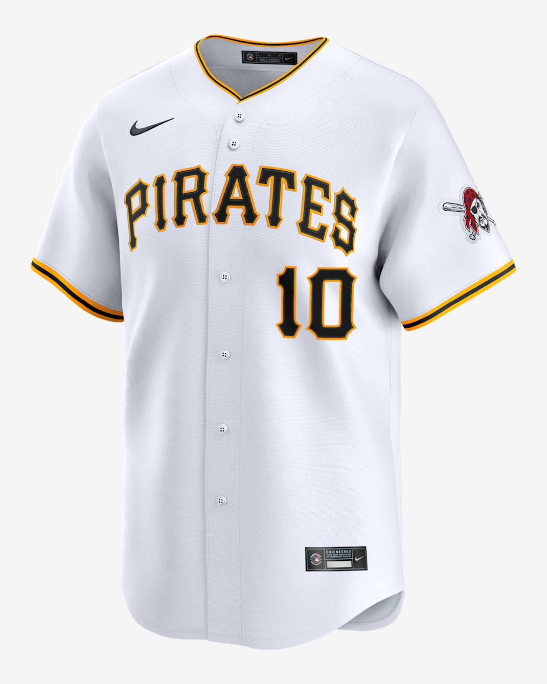 Jersey Nike Dri-FIT ADV de la MLB Limited para hombre Bryan Reynolds Pittsburgh Pirates - Blanco