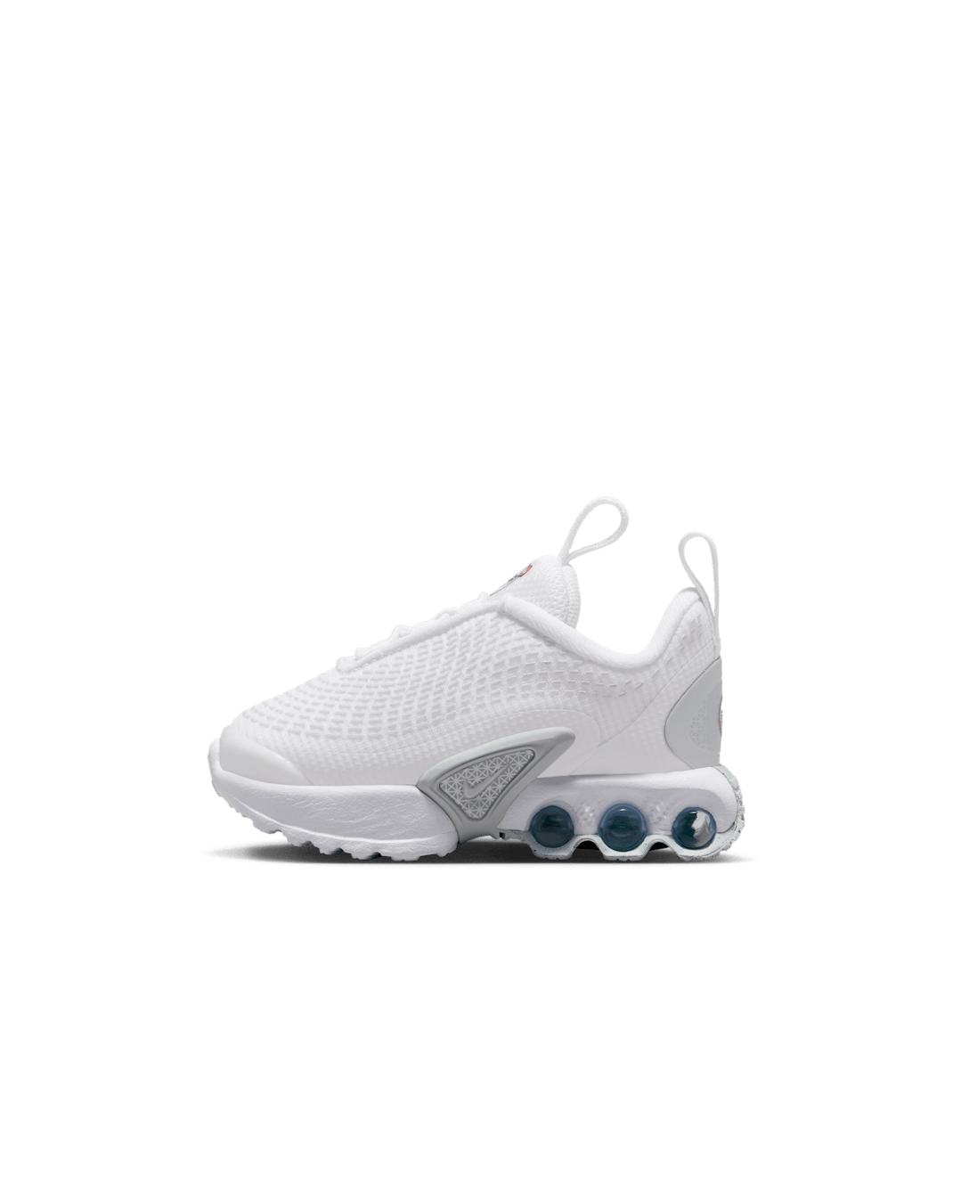 Nike Air Max Dn Baby/Toddler Shoes - White/White/Metallic Silver/White