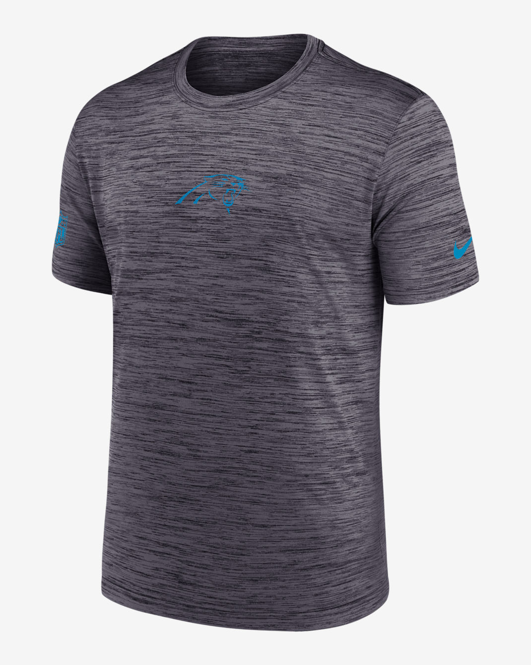 Carolina Panthers Sideline Team Issue Velocity Men's Nike Dri-FIT NFL T-Shirt - Black