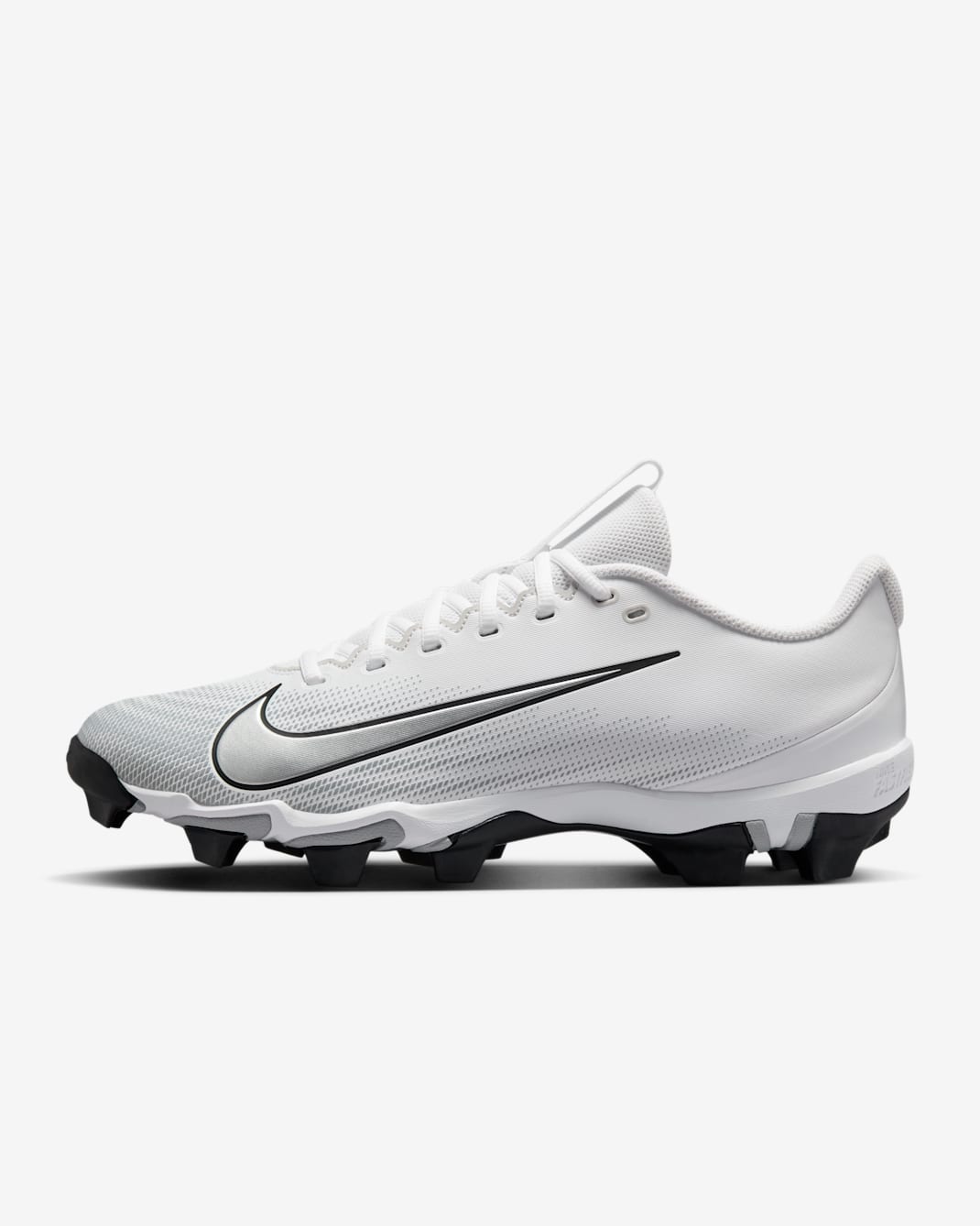 Tacos de fútbol americano Nike Vapor Shark 3 - Blanco/Gris lobo/Negro/Plata metalizado