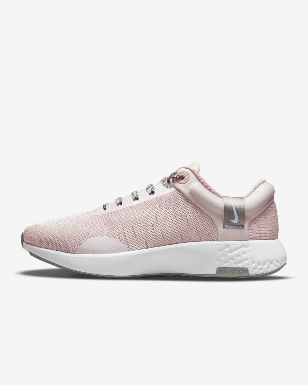 Nike Renew Serenity Run Premium 女款路跑鞋 - Barely Rose/Pink Oxford/Metallic Pewter/Hydrogen Blue