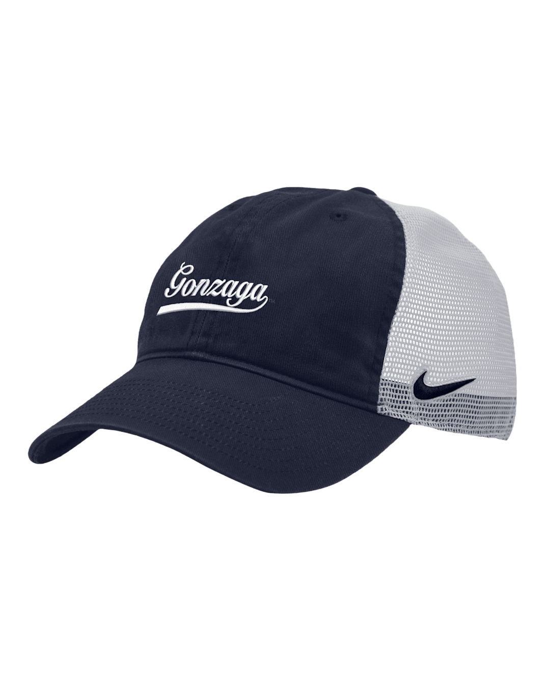 Gonzaga Heritage86 Nike College Trucker Hat - Navy