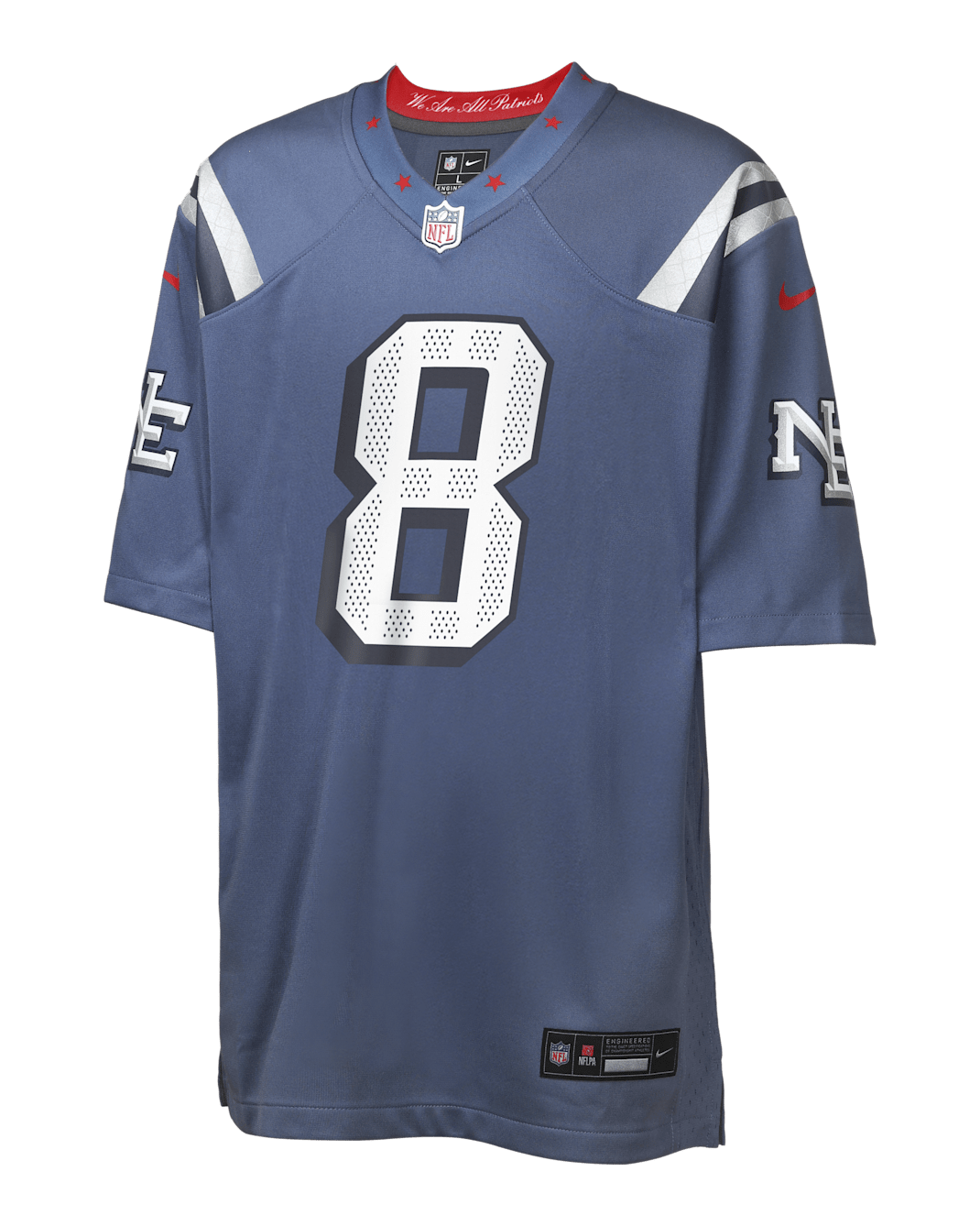 Stefon Diggs New England Patriots Rivalries Collection Big Kids' Nike NFL Game Jersey - Blue