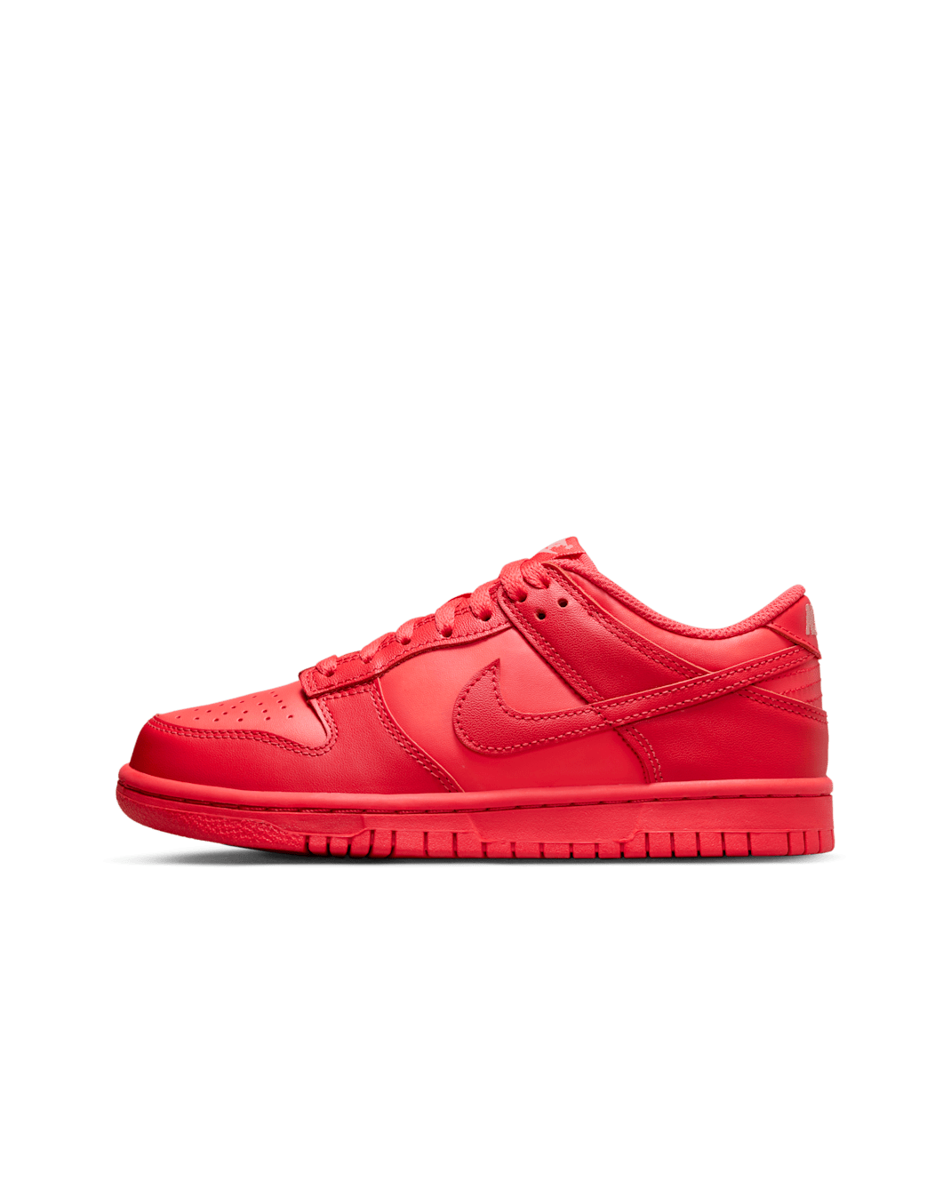 Nike Dunk 低筒大童鞋款 - Track Red/Reb Stardust/Track Red
