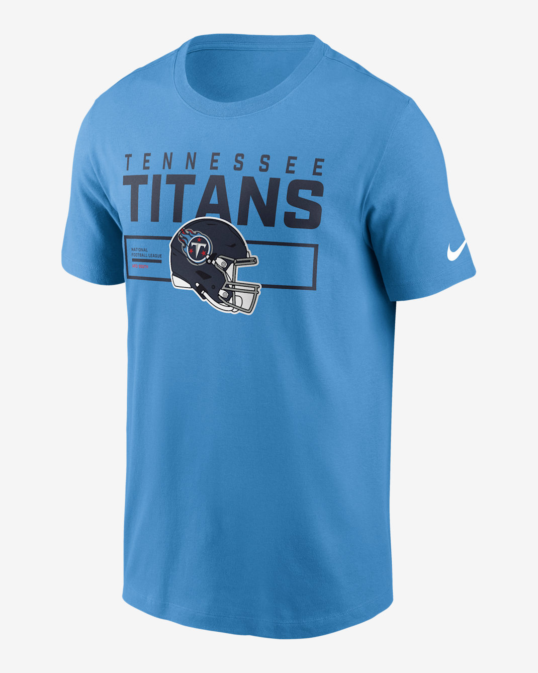 Tennessee Titans Helmet Essential Men's Nike NFL T-Shirt - Blue