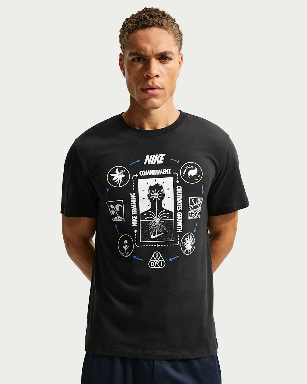 Nike Men's T-Shirt - Black