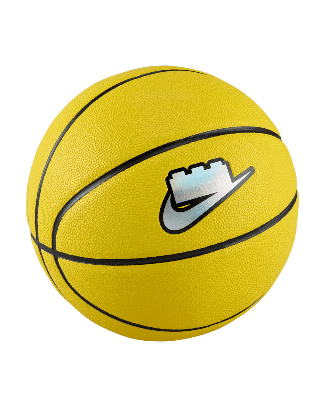 Nike x LEGO® Kollektion Basketball - Tour Yellow/Schwarz/Schwarz