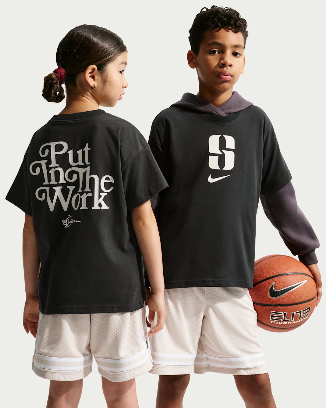 Sabrina Kids' Dri-FIT Max90 T-Shirt - Black