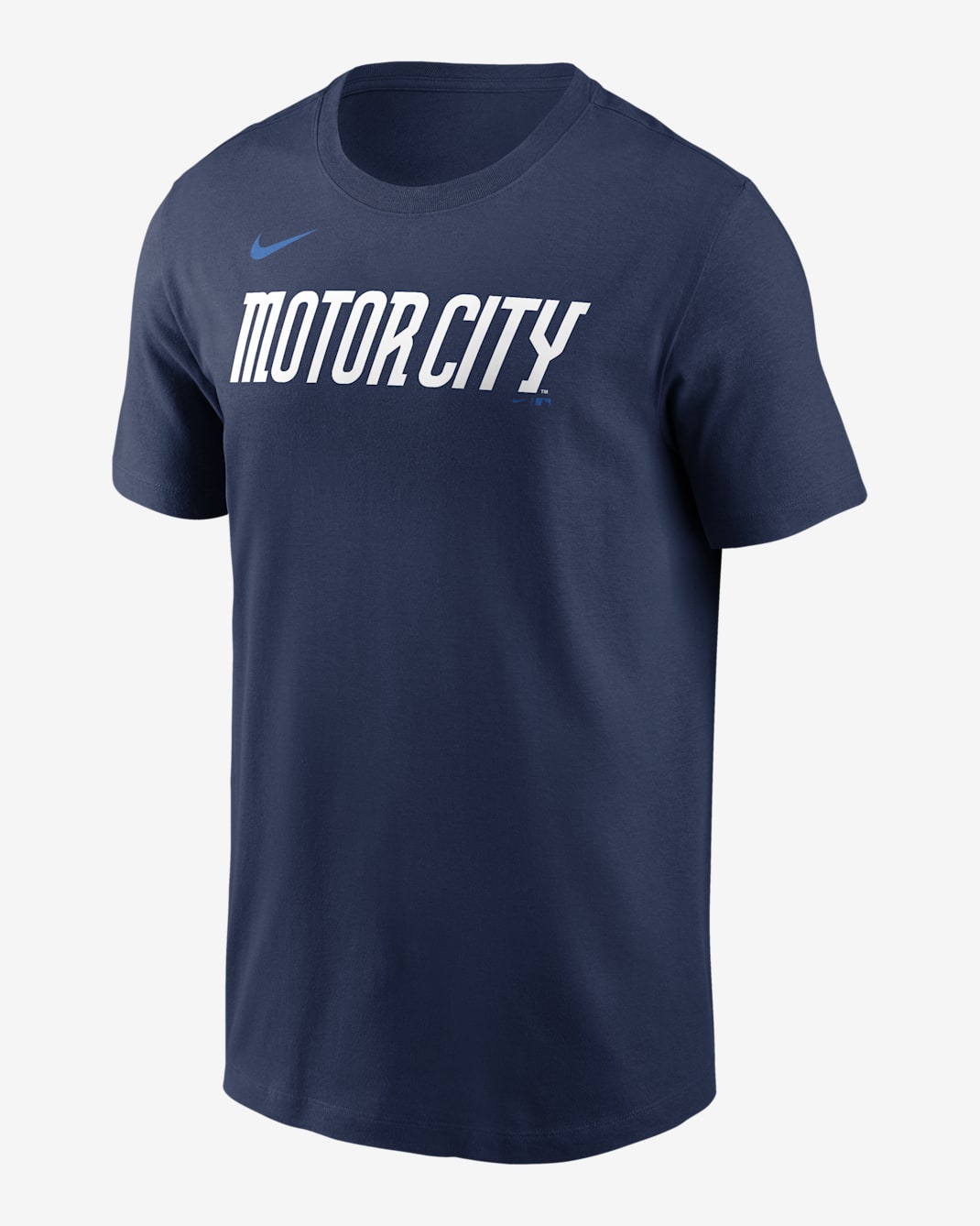Detroit Tigers City Connect Large Logo Men's Nike MLB T-Shirt - Navy