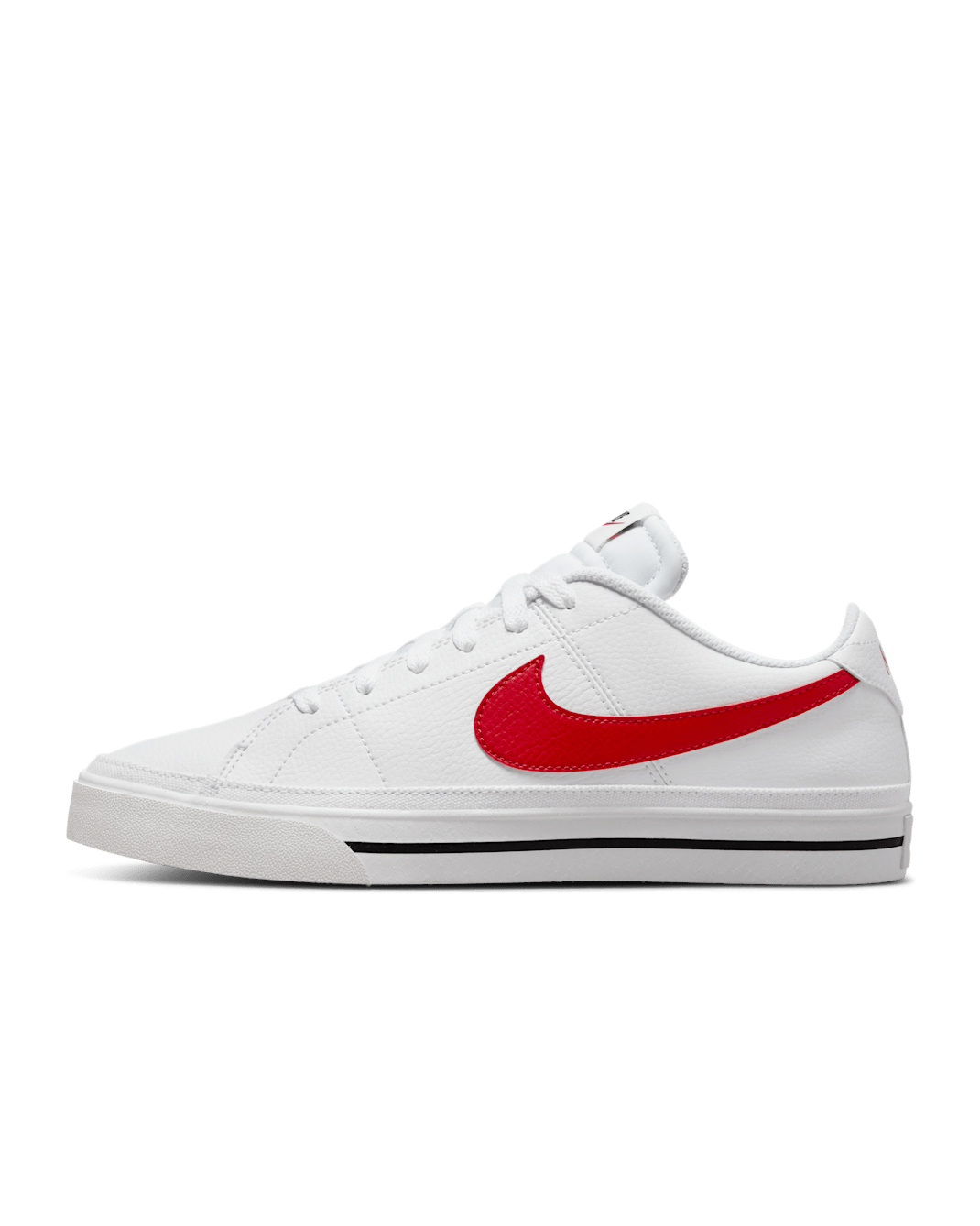 Pánské boty Nike Court Legacy - Bílá/Černá/Team Orange/University Red