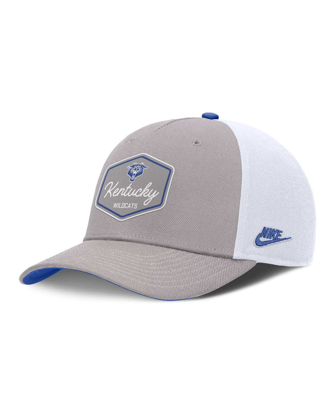 Kentucky Legacy Rise Men's Nike College Adjustable Hat - Grey