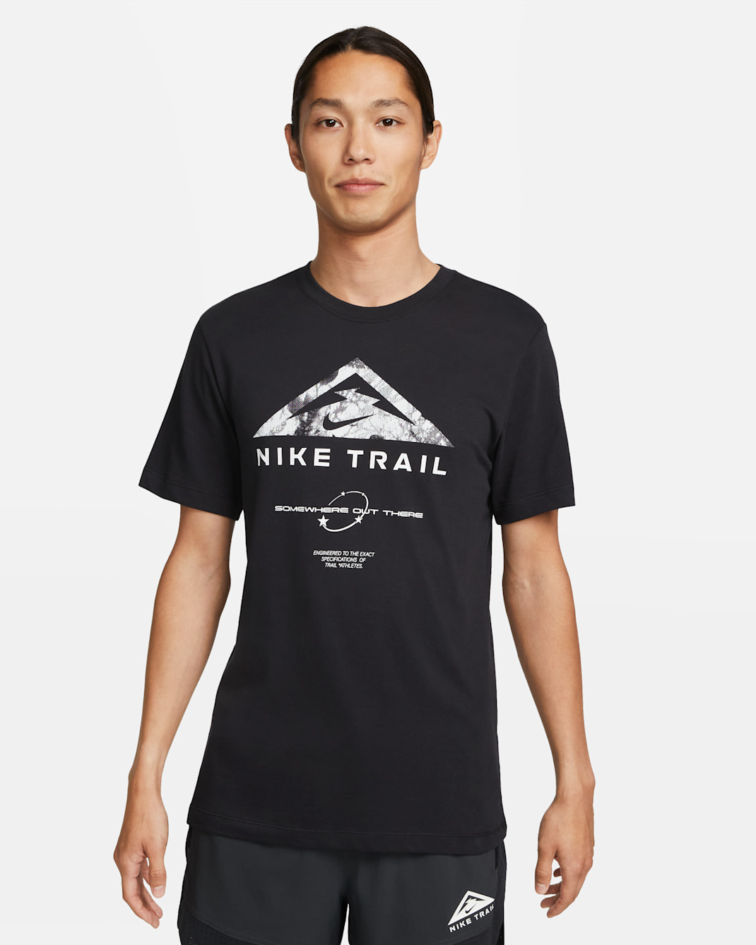 Nike Dri-FIT Trail Men's Trail Running T-Shirt - Black