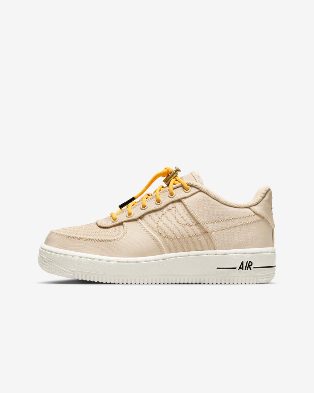 Nike Air Force 1 LV8 3 大童鞋款 - Sanddrift/Citron Pulse/Hemp/Sail