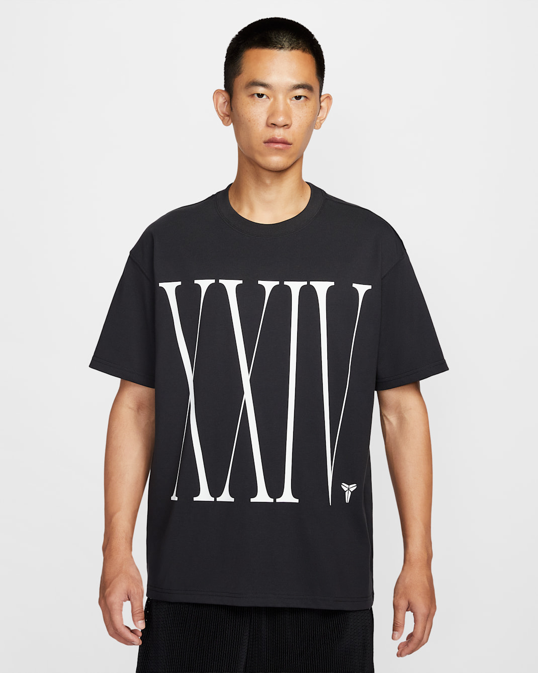 コービー メンズ Dri-FIT バスケットボール Tシャツ - ブラック