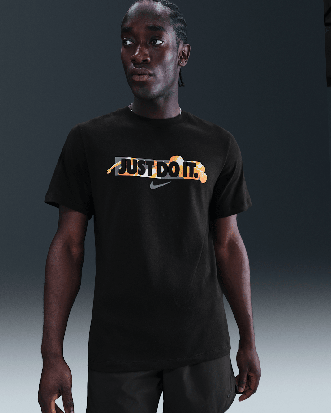 Playera para hombre Nike - Negro