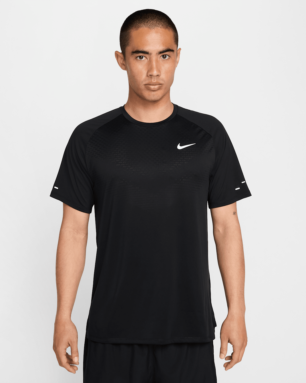 Nike Stride Men's Dri-FIT ADV Short-Sleeve Running Top - Black