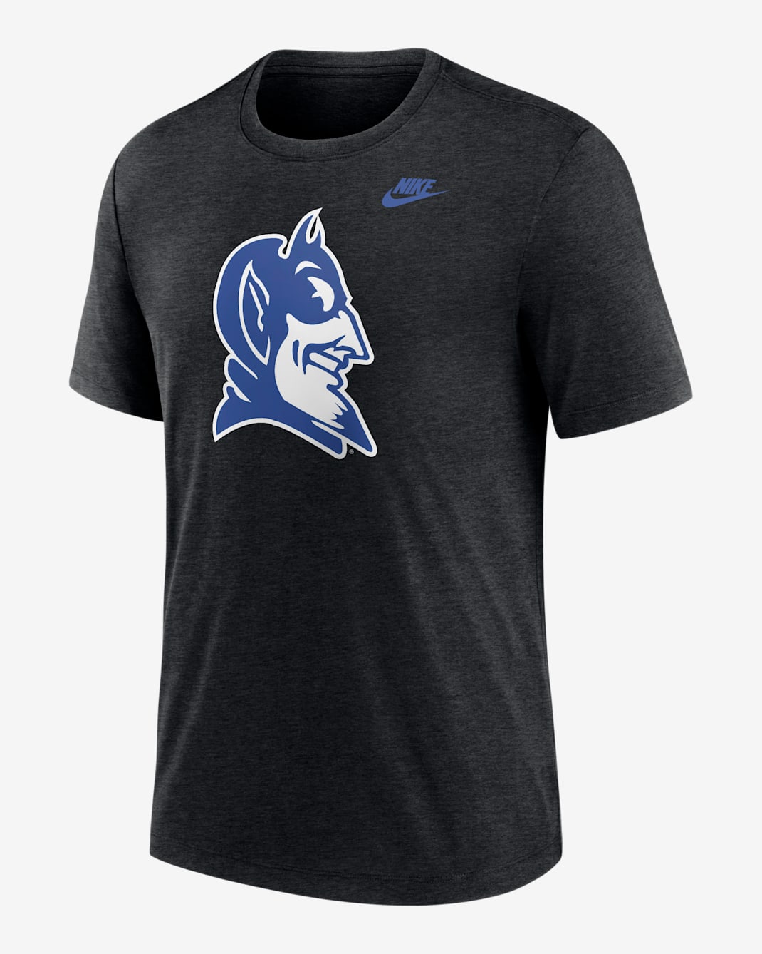 Duke Blitz Legacy Primary Men's Nike College T-Shirt - Black Heather