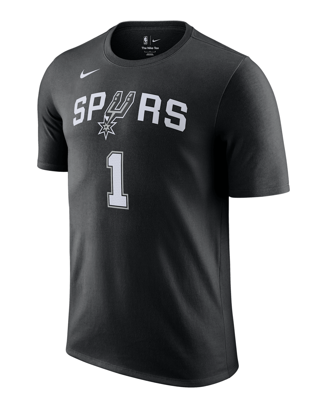San Antonio Spurs Men's Nike NBA T-Shirt - Black