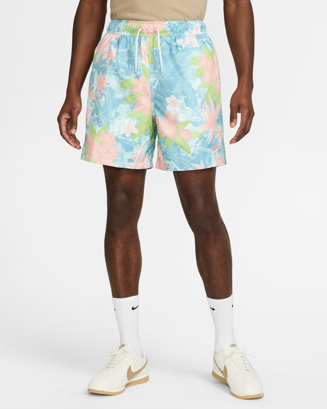 Nike Club Men's Flow Shorts - Mint Foam/Denim Turquoise/Mint Foam