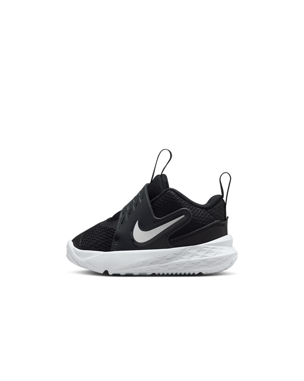 Tenis para bebé e infantil Nike Team Hustle D 12 - Negro/Antracita/Blanco