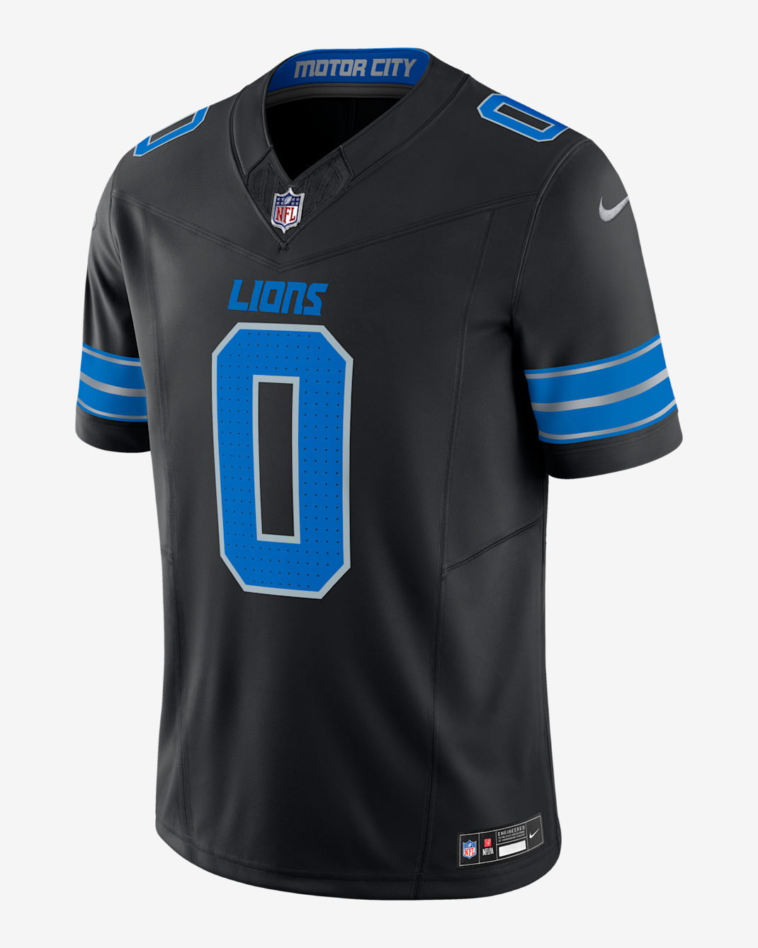 Jahmyr Gibbs Detroit Lions Men's Nike Dri-FIT NFL Limited Jersey - Black