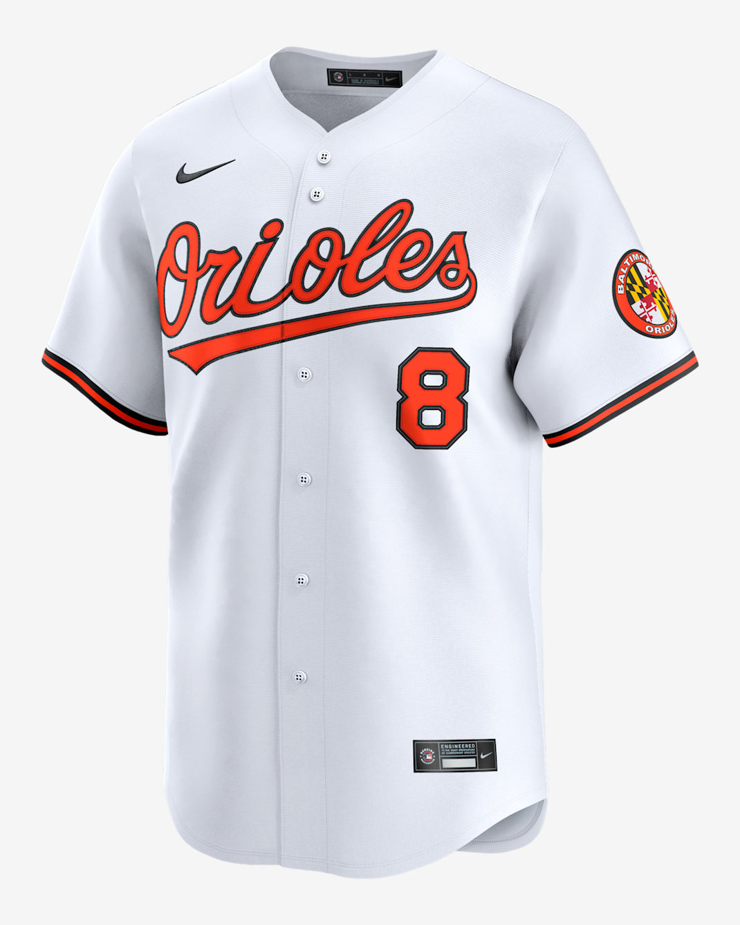 Cal Ripken Jr. Baltimore Orioles Men's Nike Dri-FIT ADV MLB Limited Jersey - White